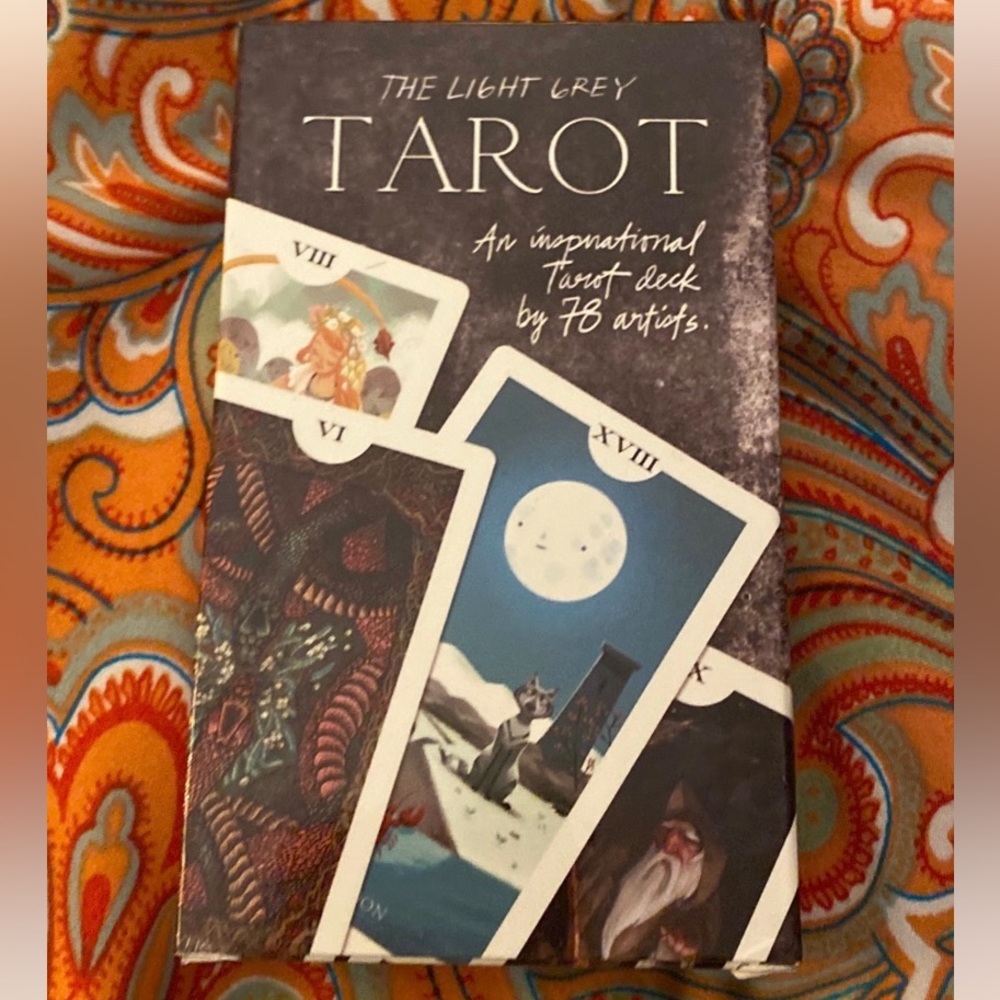 *SOLD* Out Of Print ~Limited Edition ~The Light Grey Tarot Deck